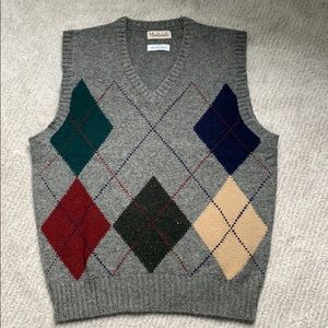 Men’s 100% Shetland Wool Vest